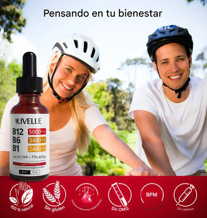 NUSAVA B12-SUPLEMENTO LÍQUIDO DE VITAMINA CON FRAMBUESA OFERTA