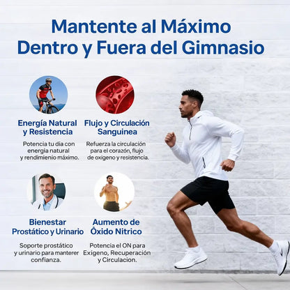 Selerb NAD Max™ 🔥 Potencia Masculina, Energía y Rendimiento en Otro Nivel
