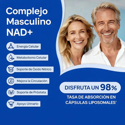 Selerb NAD Max™ 🔥 Potencia Masculina, Energía y Rendimiento en Otro Nivel