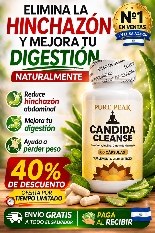 CANDIDA CLEANSE ORIGINAL🍄 - Limpieza intestinal profunda para reducir hinchazon y mejorar tu digestion