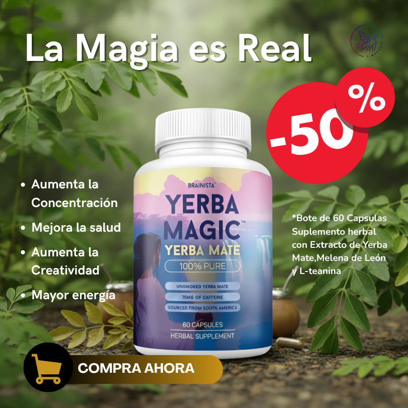 YerbaMagic™ | Energía Natural, Enfoque y Bienestar en Cada Cápsula